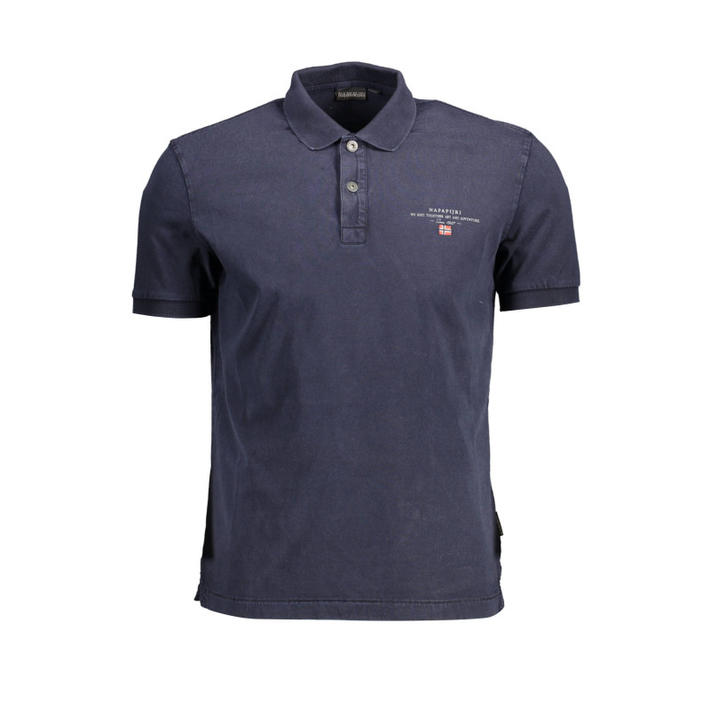 Napapijri polo NP0A4GB4-ELBAS-JERSEY Blue