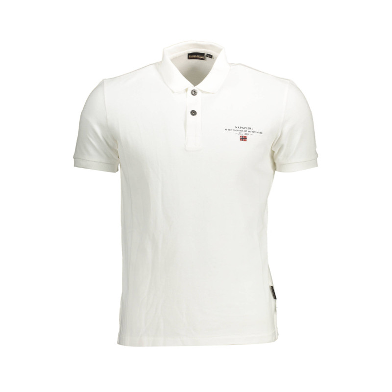 Napapijri polo NP0A4GDL-ELBAS-SS-4 White