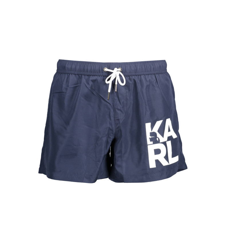 Karl lagerfeld beachwear a towel KL22MBS08 Blue