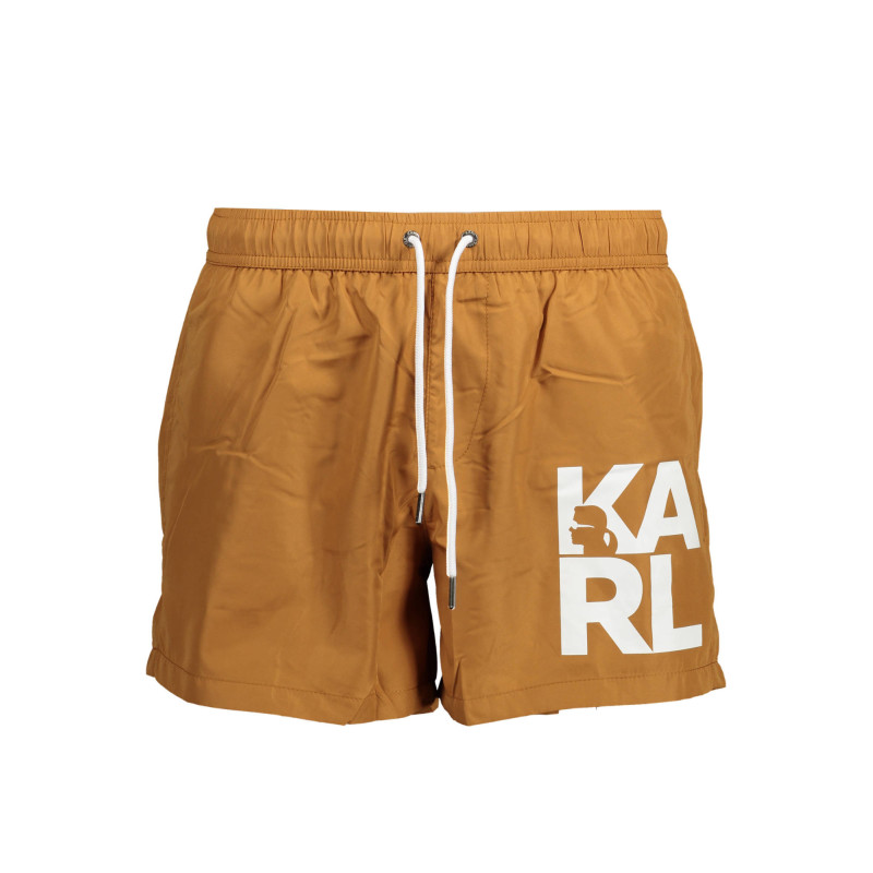 Karl lagerfeld beachwear a towel KL22MBS08 Brown