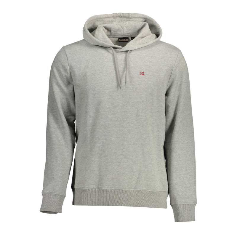 Napapijri sweatshirt NP0A4FQV-BALIS-HOOD Grey