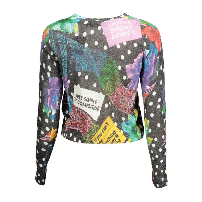 Desigual sweater 22WWJFA1 Black