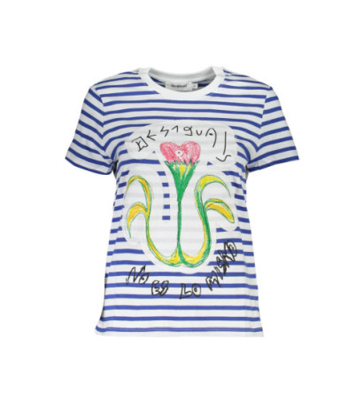 Desigual T-Shirt 23SWTK05 Blue