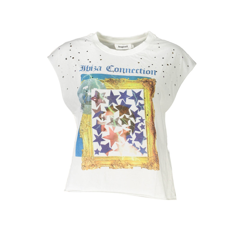 Desigual T-Shirt 23SWTK06 White