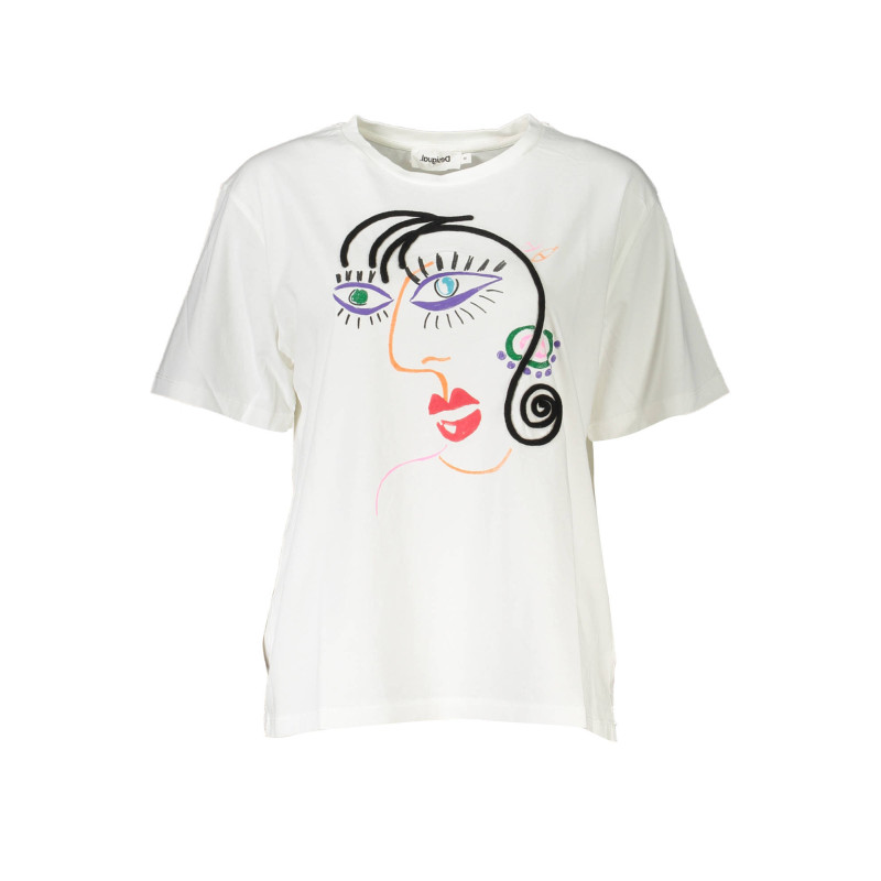 Desigual T-Shirt 23SWTKBU White