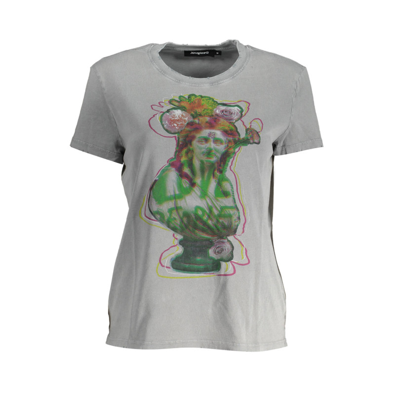 Desigual T-Shirt 23SWTK24 Grey