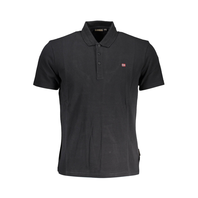 Napapijri polo NP0A4H8B-EALIS-SS-SUM Black