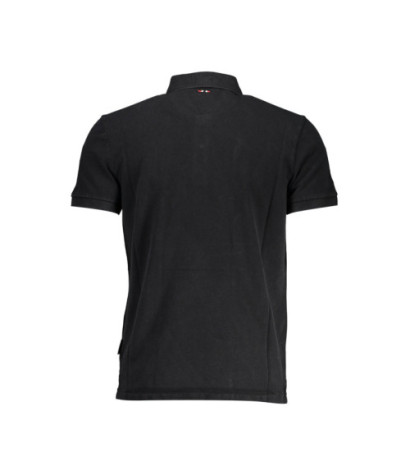 Napapijri polo NP0A4GDL-ELBAS-SS-4 Black