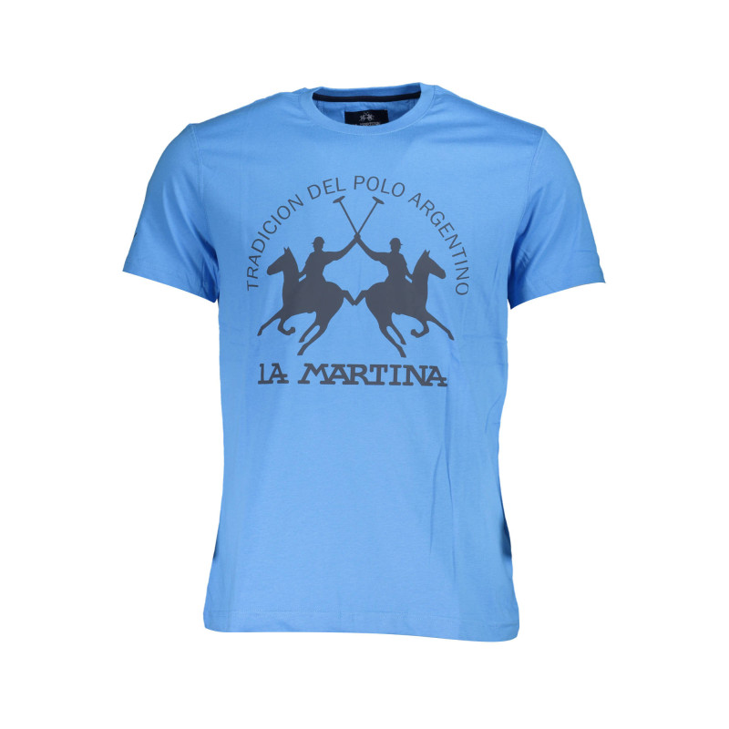 La martina T-Shirt XMR011-JS206 Blue