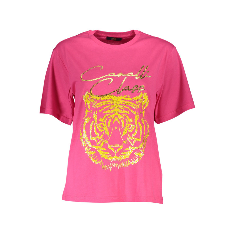 Cavalli class T-Shirt QXT62H-JD060 Pink