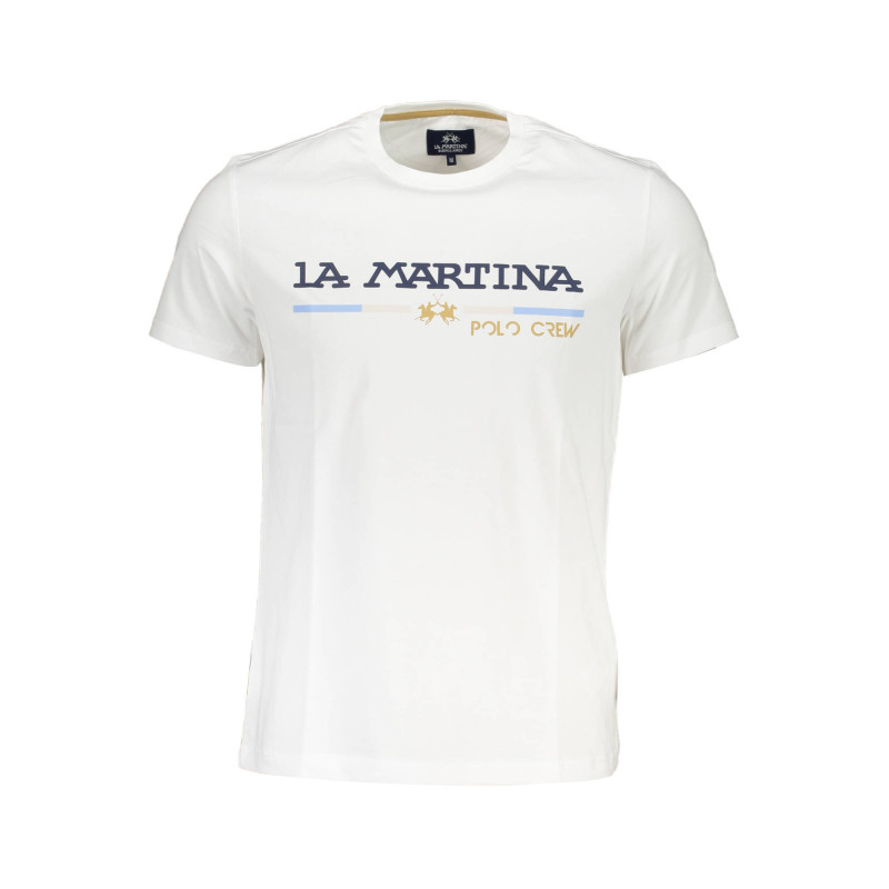 La martina T-Shirt XMR311-JS206 White