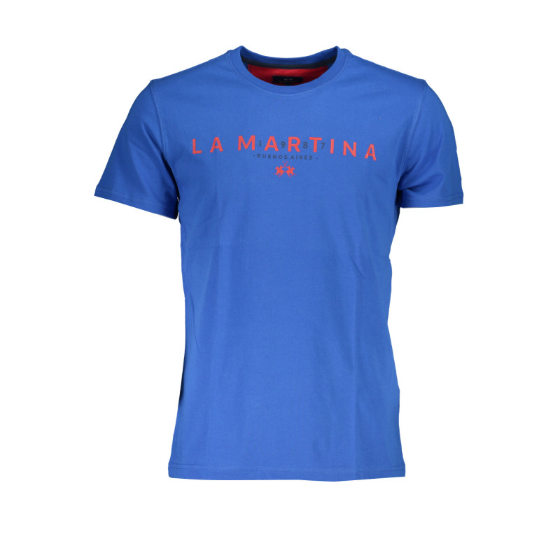 La martina T-Shirt WMR005JS206 Blue