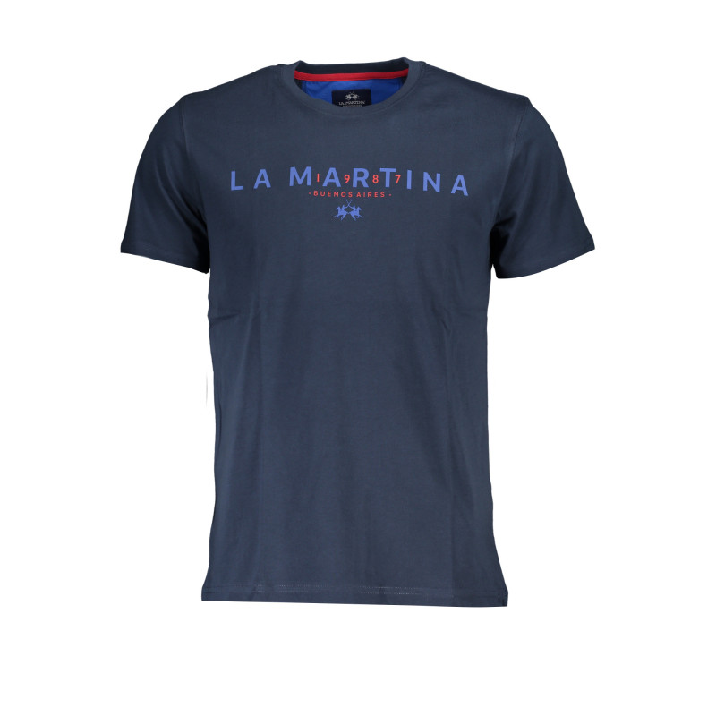 La martina T-Shirt WMR005JS206 Blue