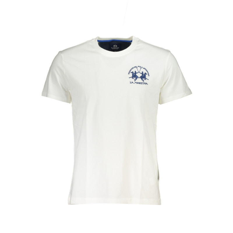 La martina T-Shirt WMR004JS206 White