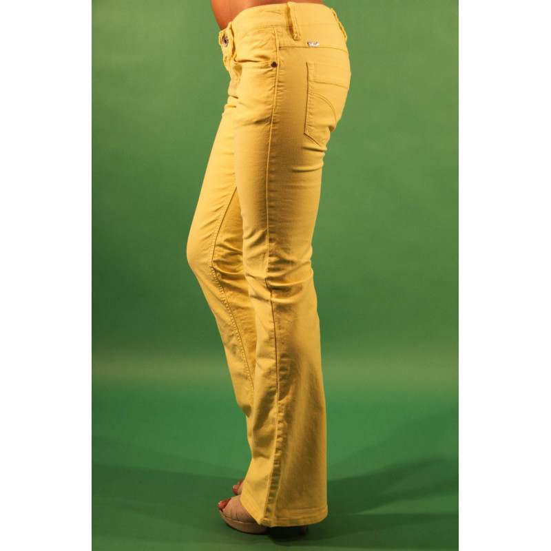 GaudÃ trousers 93BD2678 Yellow