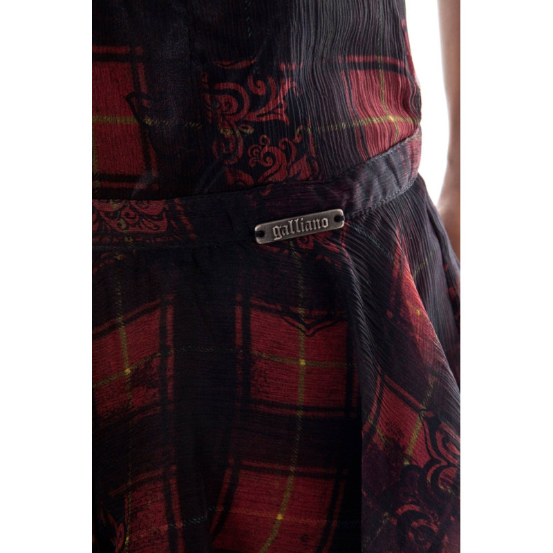 John galliano skirt 34WR733369479 Black