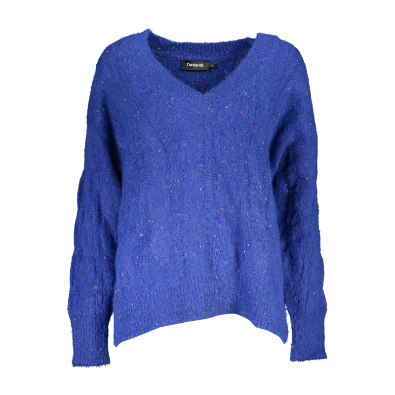 Desigual sweater 23WWJF84 Blue