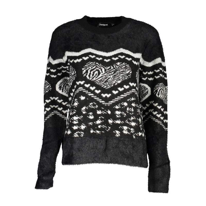 Desigual sweater 23WWJF56 Black