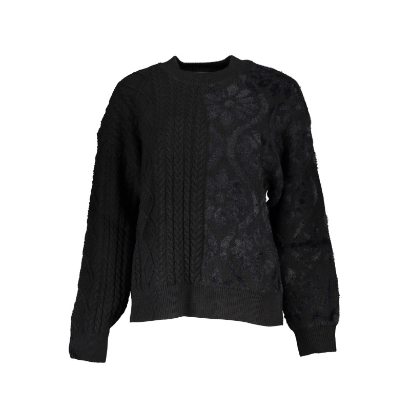 Desigual sweater 23WWJF50 Black