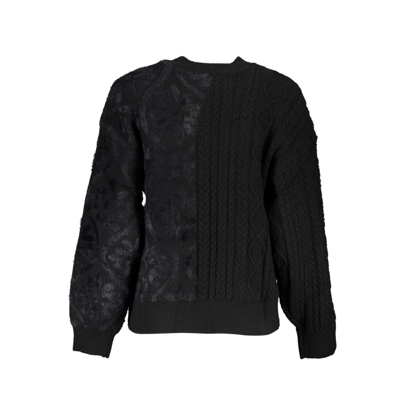 Desigual sweater 23WWJF50 Black