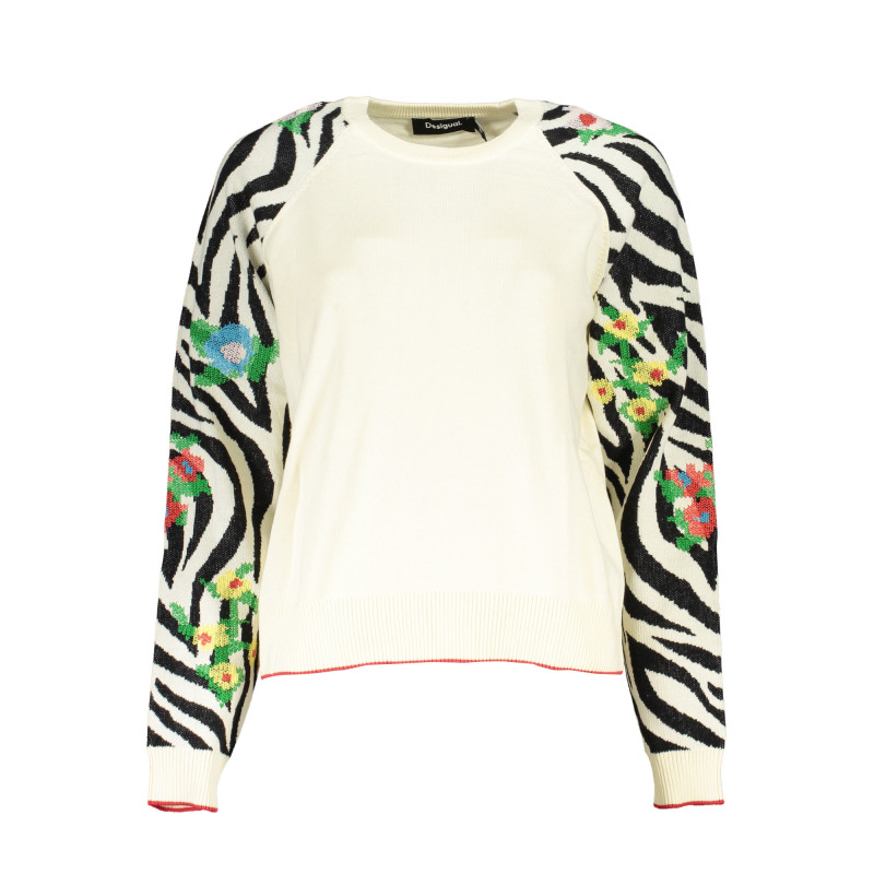 Desigual sweater 23WWJF17 White