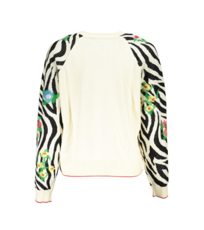 Desigual sweater 23WWJF17 White