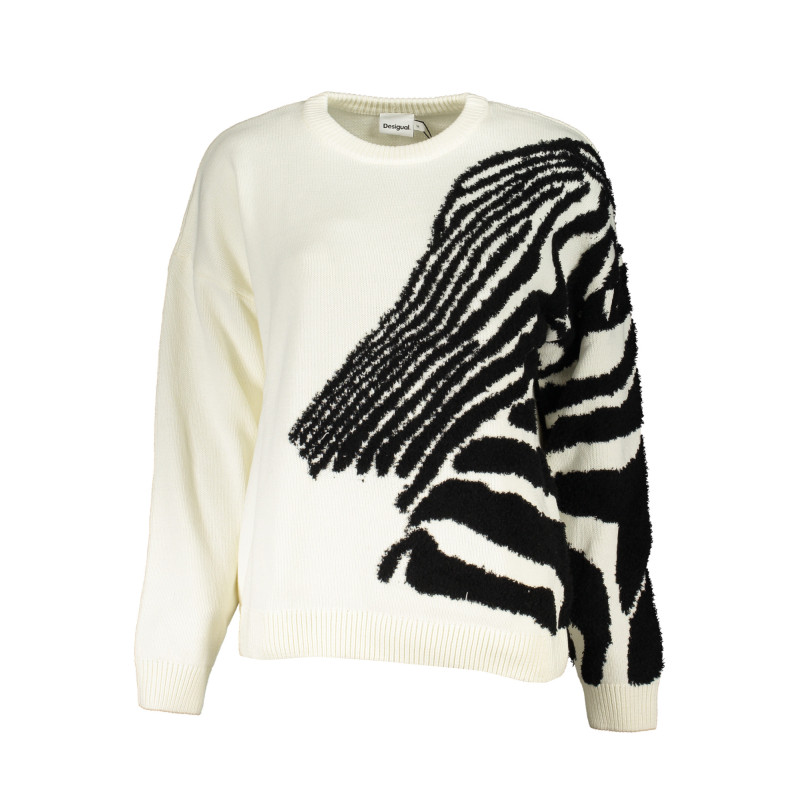 Desigual sweater 23WWJF10 White