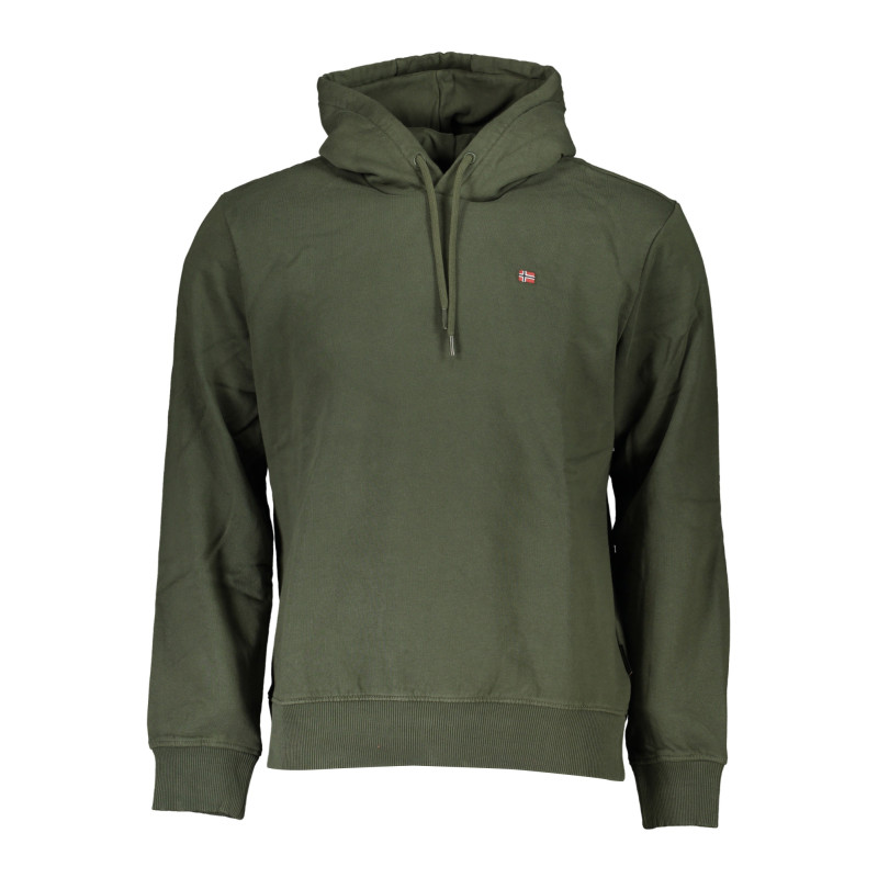 Napapijri sweatshirt NP0A4FQVBALISHOOD Green
