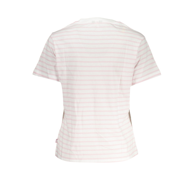 K-way T-Shirt K7115LWAMALIASTRIPES White