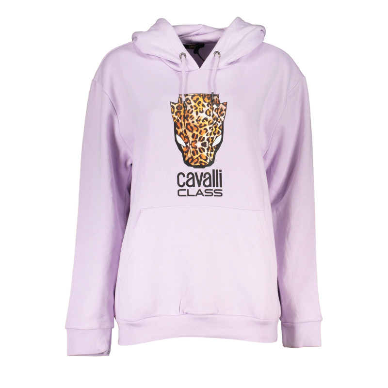 Cavalli class sweatshirt QXT66YCF062 Violet