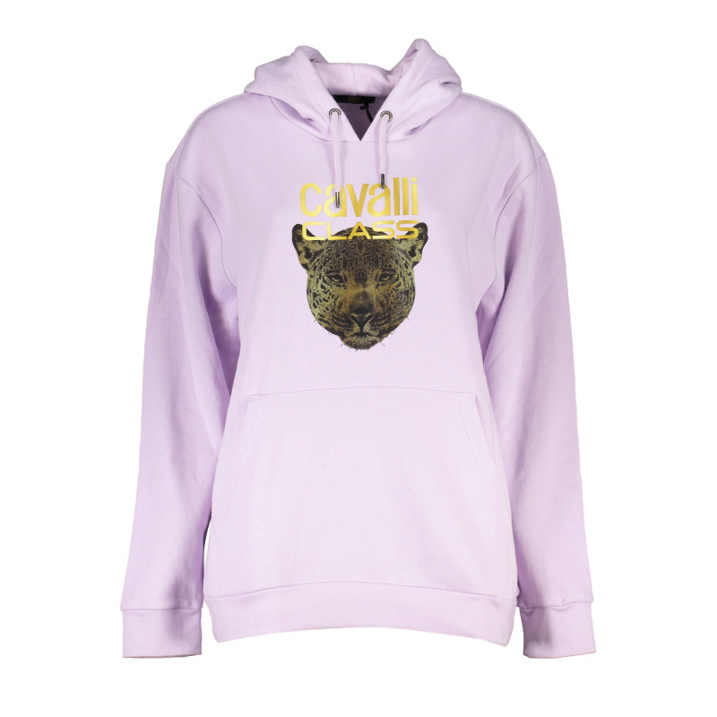 Cavalli class sweatshirt QXT66ZCF062 Violet