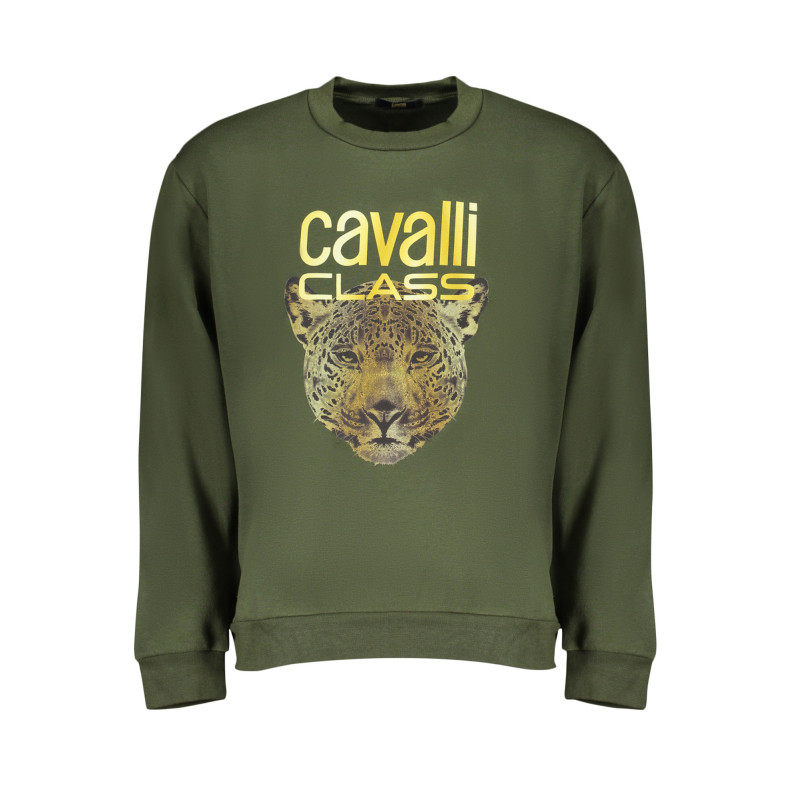 Cavalli class sweatshirt QXT66BCF062 Green
