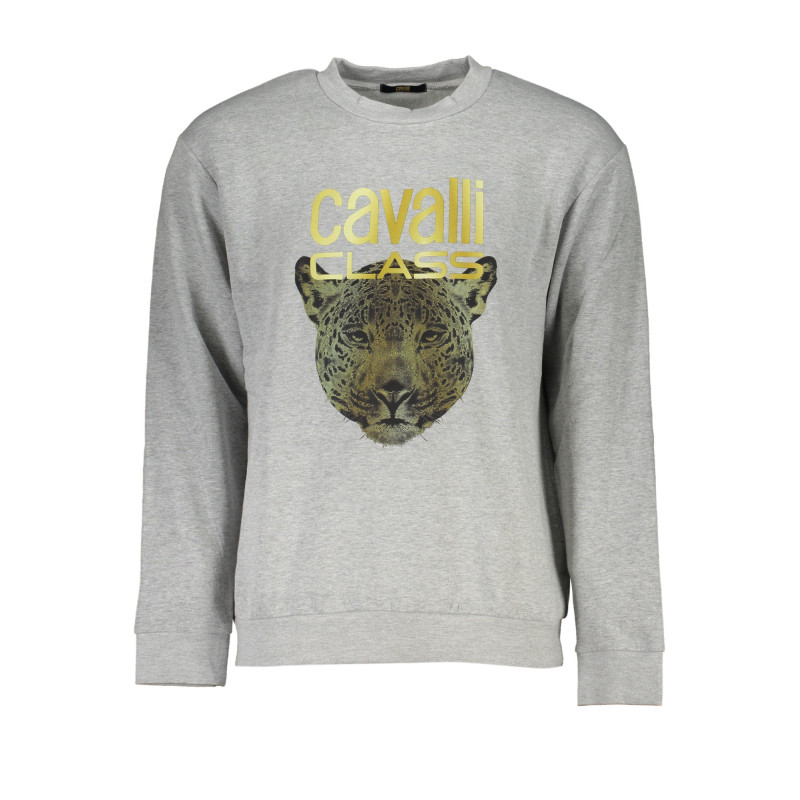 Cavalli class sweatshirt QXT66BCF062 Grey