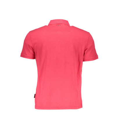 Napapijri polo NP0A4GB4ELBASJERSEY Pink