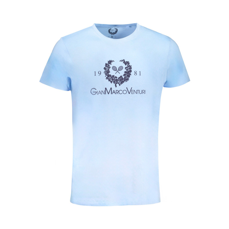 Gian marco venturi T-Shirt AU01419LINO Light blue