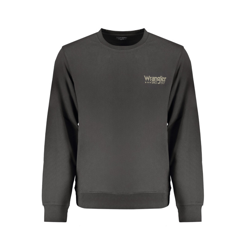 Wrangler sweatshirt FX24MSMLOG Black