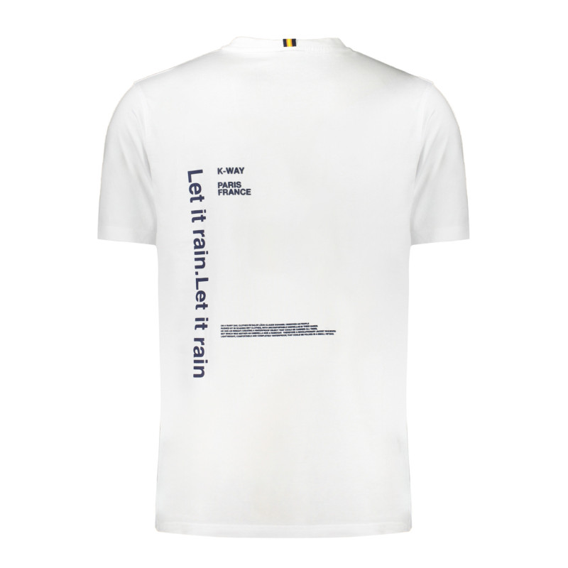 K-way T-Shirt K4125EWODOMLETITRAIN White