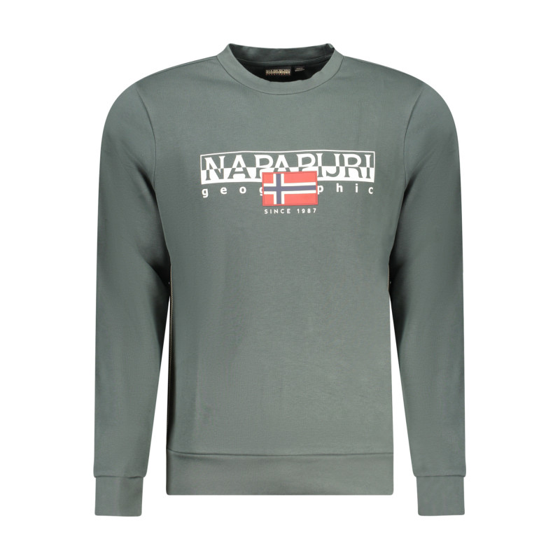 Napapijri sweatshirt NP0A4I1FBAYLMERCWINT Green
