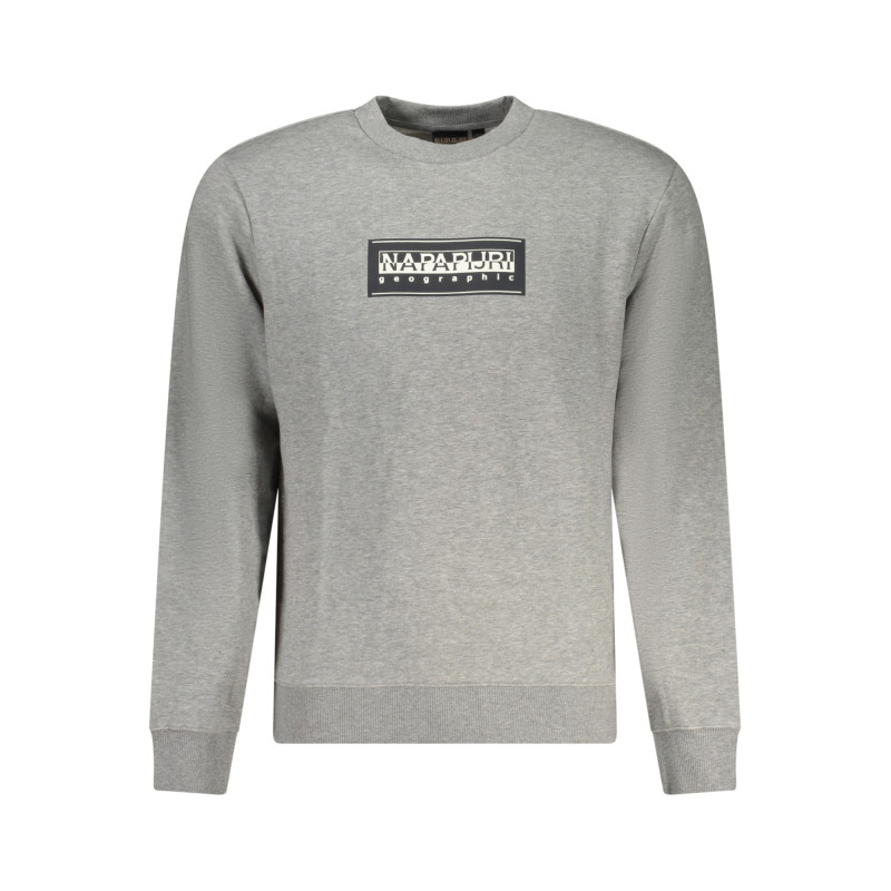 Napapijri sweatshirt NP0A4I1ABBOXLOGOC Grey