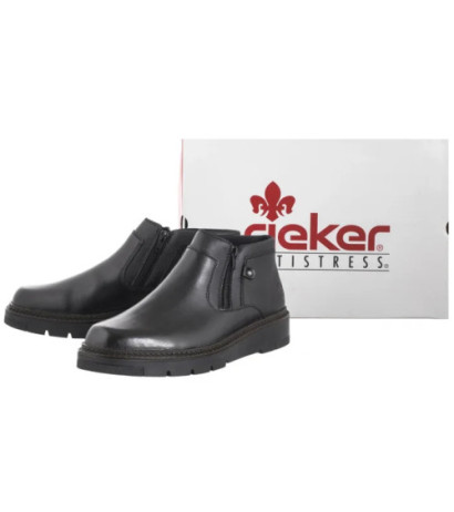 Rieker Czarne 30150-00 Black (RI221-a) shoes