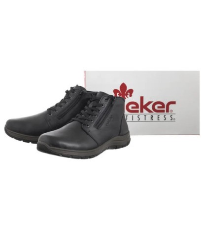 Rieker Czarne 03652-00 Black (RI223-a) shoes