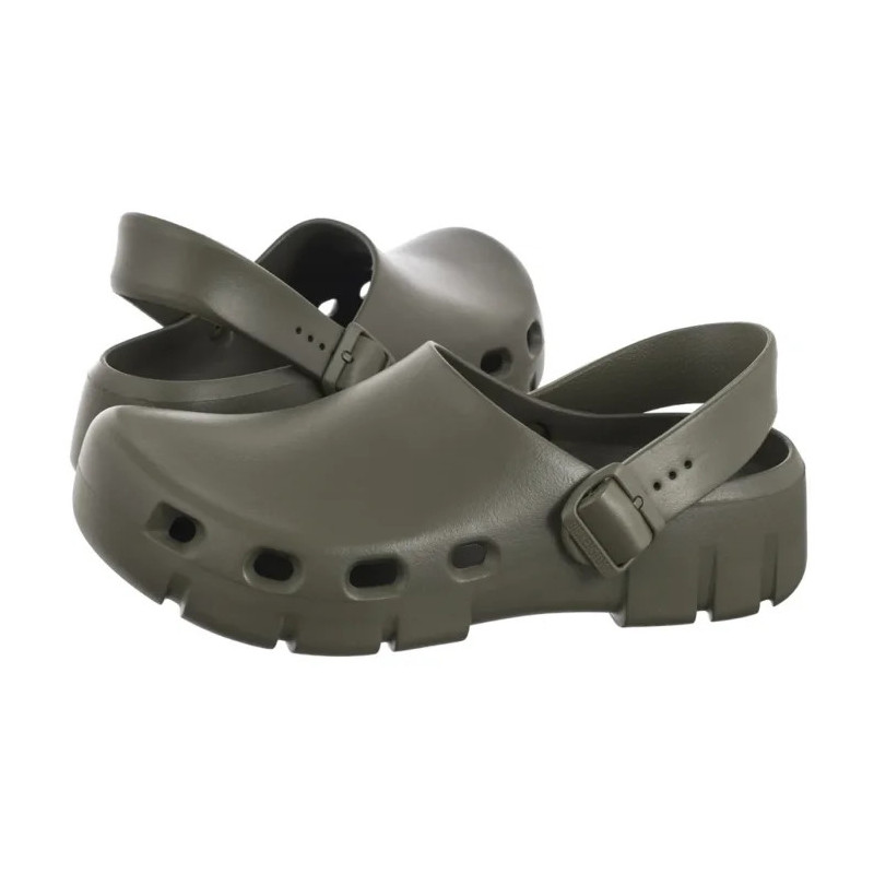 Birkenstock Birki Flow Eva Khaki 1028741 (BK278-b) slippers