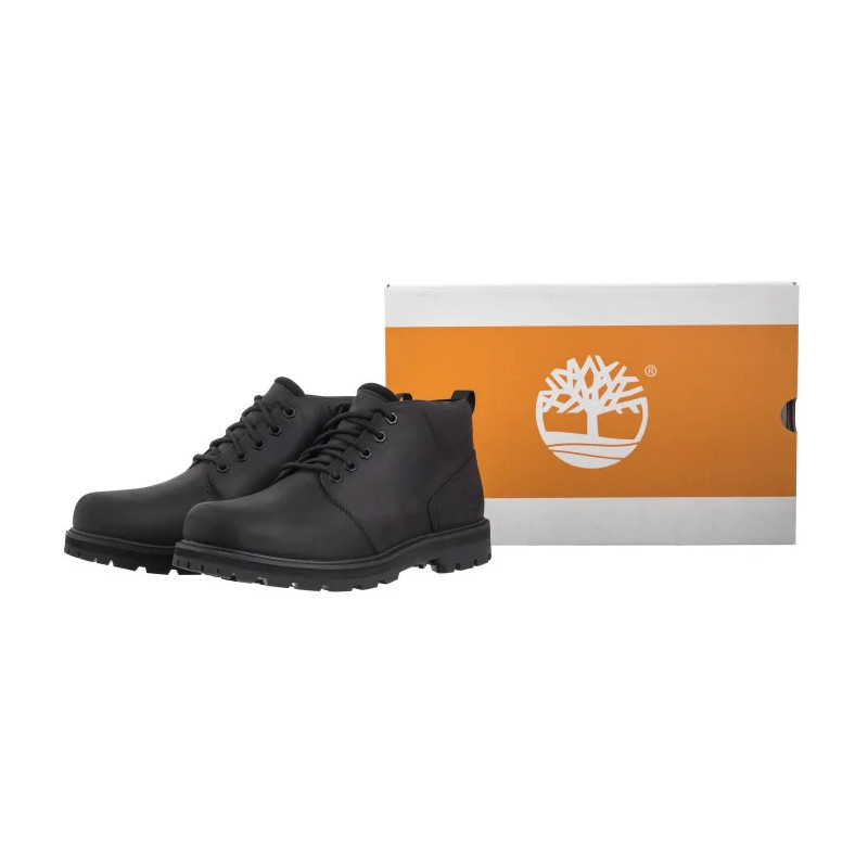 Timberland Britton Road Mid Lc Waterproof Chukka Black Full Grain 0A69TW W02 (TI140-a) boots