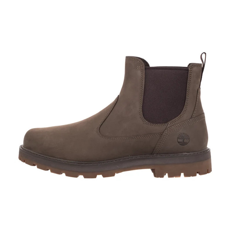 Timberland Britton Road Mid Chelsea Boot Medium Brown Nubuck 0A6A4W EM5 (TI141-a) shoes