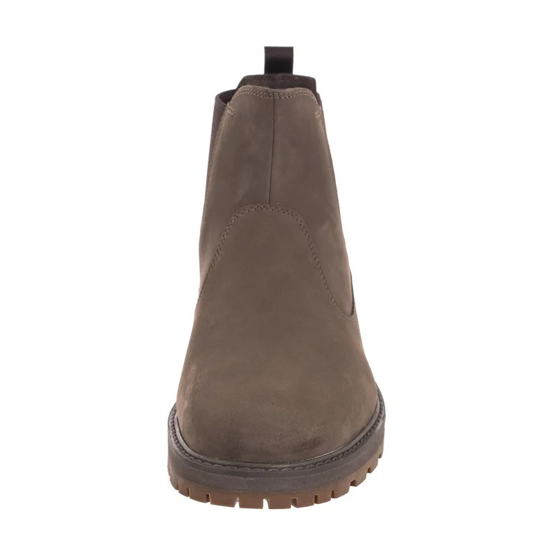 Timberland Britton Road Mid Chelsea Boot Medium Brown Nubuck 0A6A4W EM5 (TI141-a) shoes