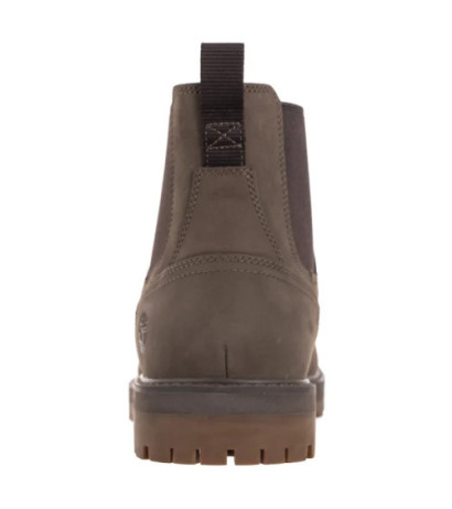 Timberland Britton Road Mid Chelsea Boot Medium Brown Nubuck 0A6A4W EM5 (TI141-a) shoes