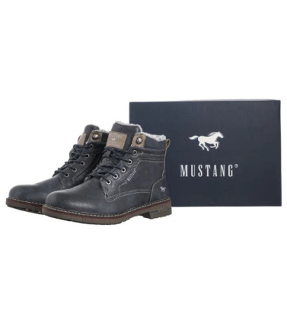 Mustang Granatowe 4201-602-820 (MU559-a) boots