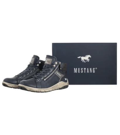 Mustang Granatowe 4160-502-820 (MU562-a) boots