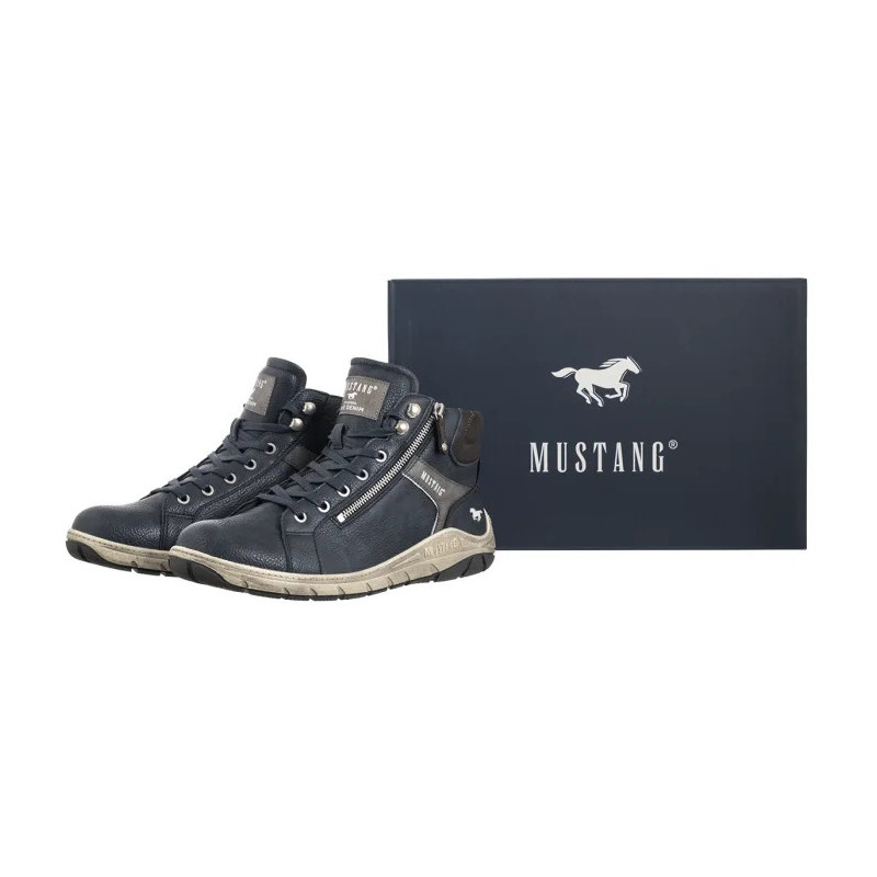 Mustang Granatowe 4160-502-820 (MU562-a) boots