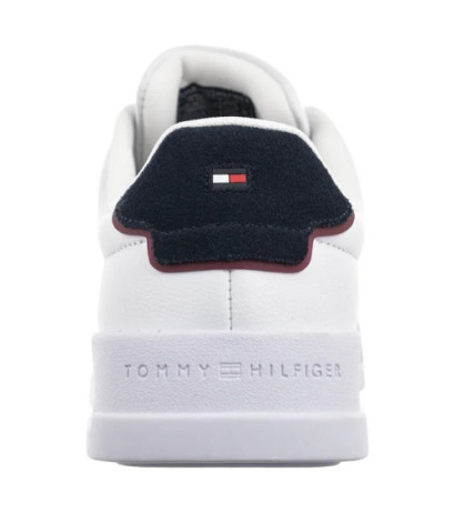 Tommy Hilfiger TH Court Lth Detail Ess White/Desert Sky FM0FM05367 0LD (TH1219-a) sports shoes